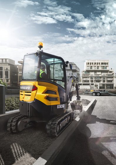 Star picture of the CEX ECR25D compact crawler excavators